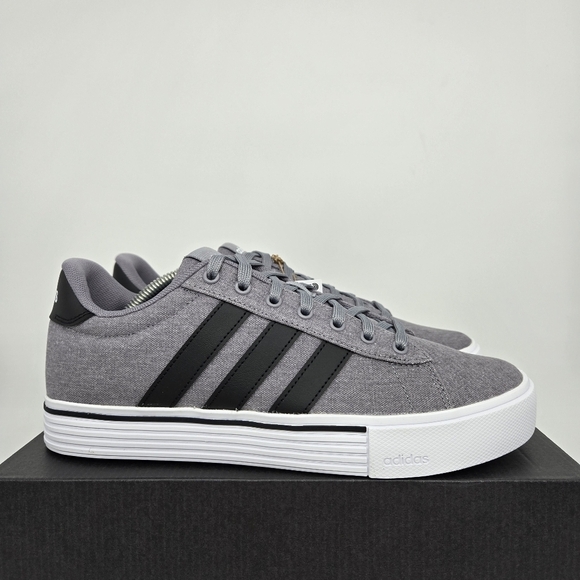 New adidas Daily 4.0 Grey Core Black Men\'s Shoes Size 9 main image 6